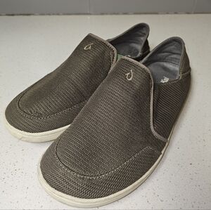 OluKai Men's Nohea Mesh Slip-On Shoes size 10